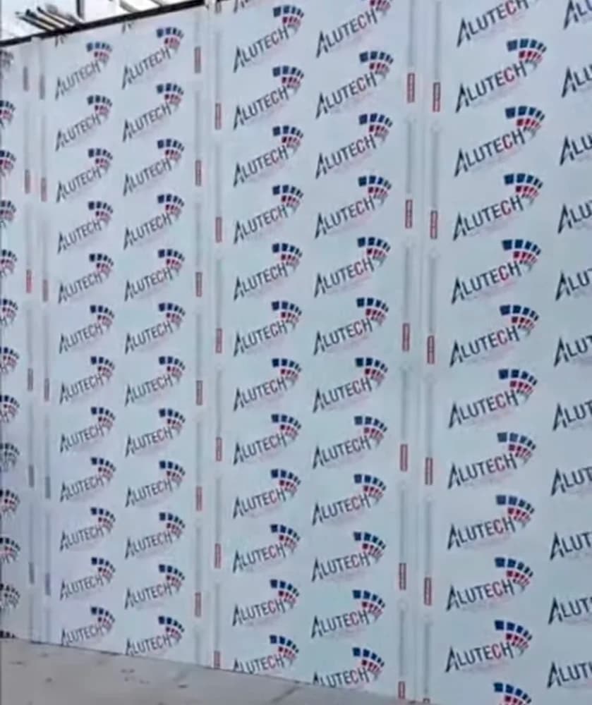 Alutech brand Aluminium Composite Panels for business