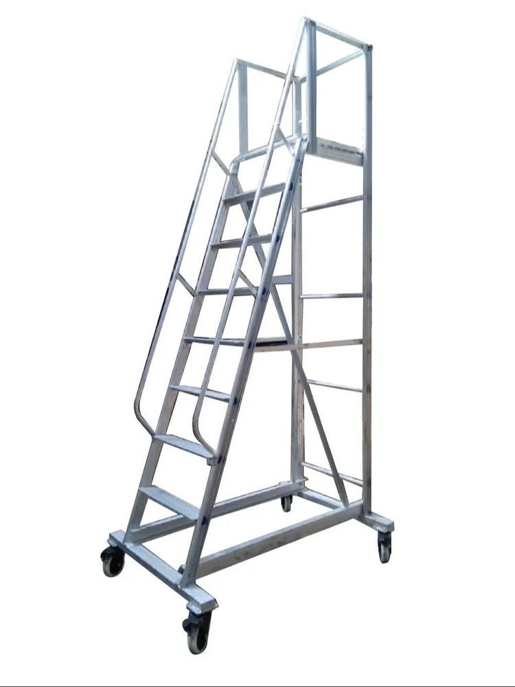 Aluminum Movable Ladder 2